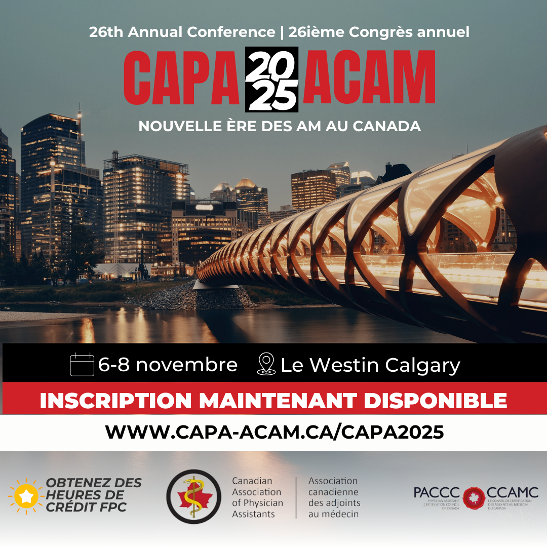 CAPA 2025 REGISTRATION OPENS FRENCH